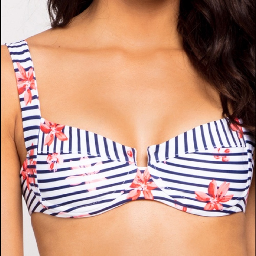 L*SPACE FLORAL BAY BIKINI TOP